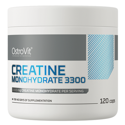 OstroVit Creatine Monohydrate 3300mg 120 capsules