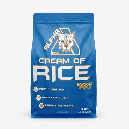 Alpha Neon Cream of Rice | Easy-Digesting Carb Source 2kg