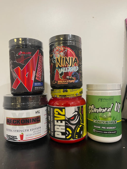 SAMPLE: Pre-Workout Pack (3)