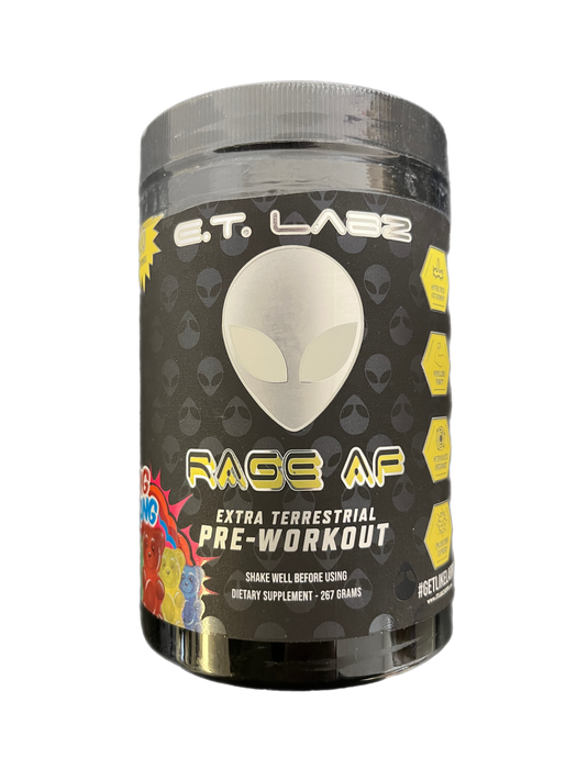 ET Labz RAGE AF Pre-Workout (Clump) [CLEARANCE] *No Refunds / Exchange*