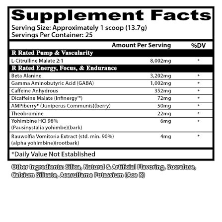 Insane Labz Psychotic Rated R (US Import)