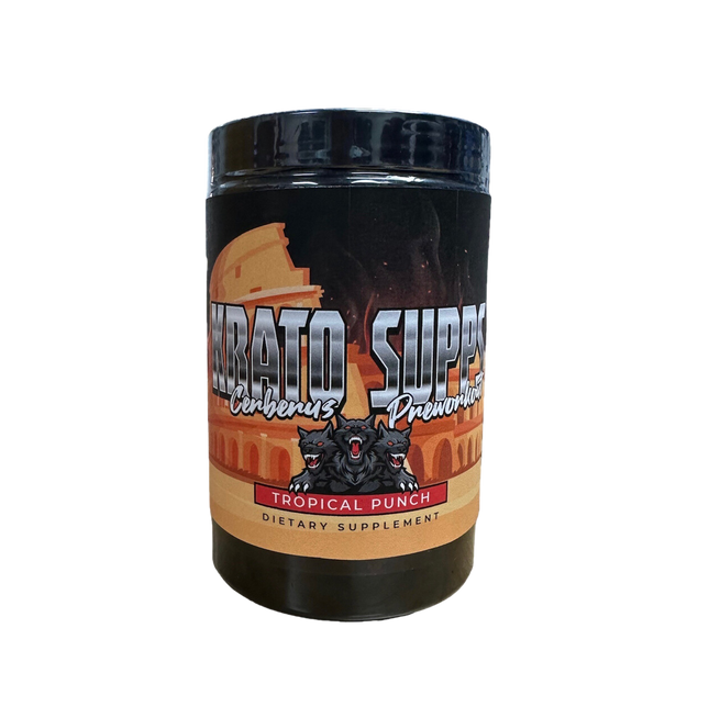 Krato Supps CERBERUS PRE: Elite Stim Junky Pre-Workout (US Import)