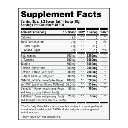 Apollon Nutrition Lionheart - Combat Athlete Pre-workout
