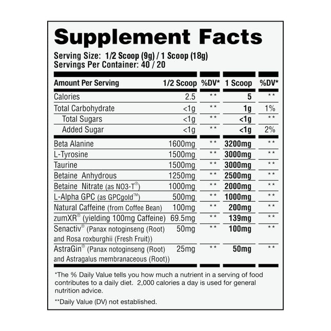 Apollon Nutrition Lionheart - Combat Athlete Pre-workout
