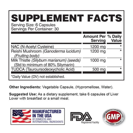 Apollon Nutrition Liver Lover - Daily Liver Support & Protection