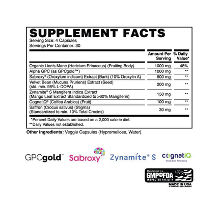 Apollon Nutrition Mind Games - Neurocognitive & Longevity Optimizer