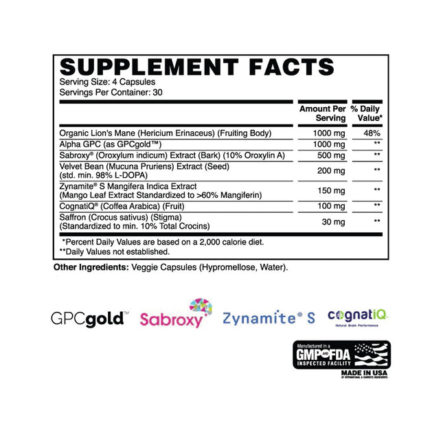 Apollon Nutrition Mind Games - Neurocognitive & Longevity Optimizer