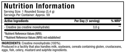 MuscleTech Platinum 100% Creatine Monohydrate