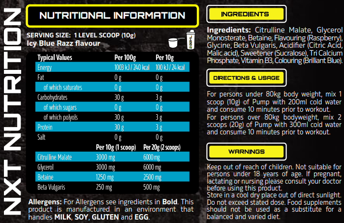 TNT Nuclear Pump 50 Servings