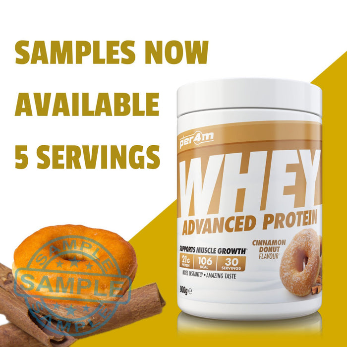 SAMPLE: Per4m Whey Advanced Protein Sachet (5 Servings)