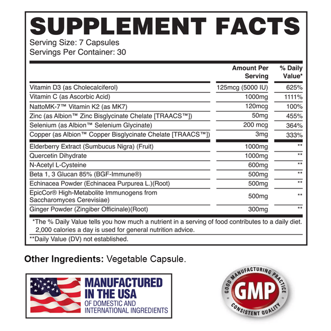 Apollon Nutrition Resistance - Premium Immune System Support