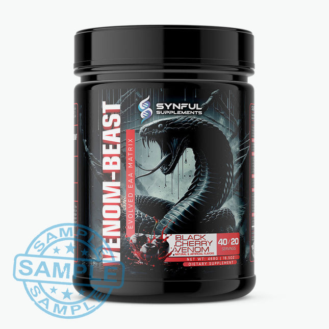 SAMPLE-AA: Synful Supplements Venom Beast – Recovery Hydration & Endurance (Single Serving) - Samples