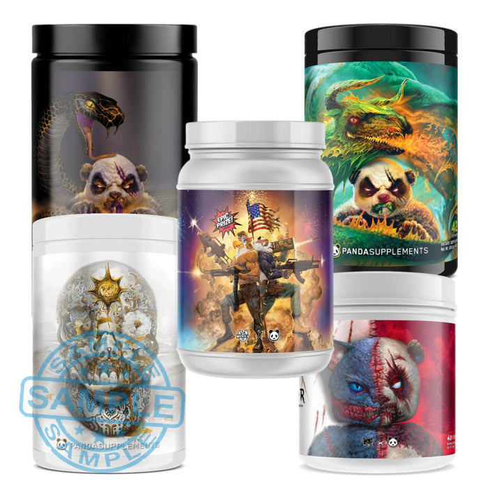 Sample-Bp: Panda Supps Pre-Worktout Editions Sample Pack Samples