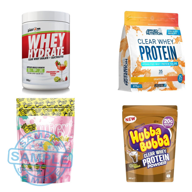 SAMPLE: Clear Whey Isolate Sample Pack (4) Samples