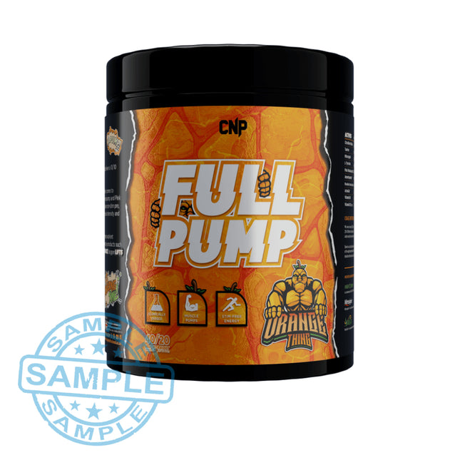 SAMPLE: CNP Professional Full Pump (15g per serving) The Orange Thing Samples