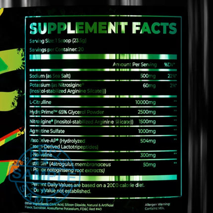 Sample: Dark Labs P.i.m.p. Stimulant Free Pre-Workout (23.5G Per Serving) Samples
