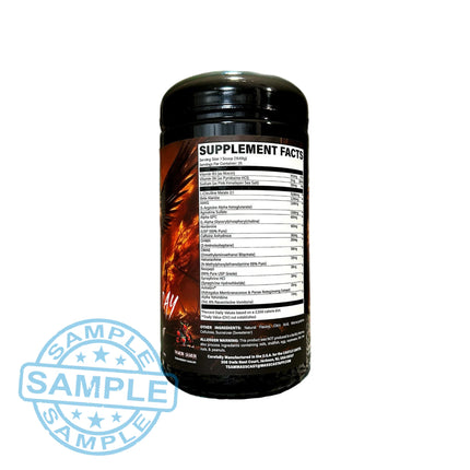 SAMPLE-DM: Castle Cartel Judgement Day Extreme Pre-Workout (US Import) (19.69g per serving) Samples