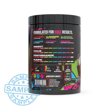 SAMPLE-DM: Huge Supplements Wrecked Extreme v2 (Single Serving) - Samples