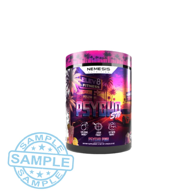 SAMPLE-DM: Nemesis Nutrition x Elev8 Psyhco ST8 Pre-Workout (Single Serving) - Samples