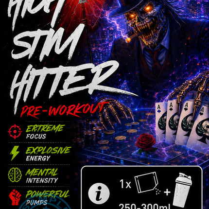 SAMPLE-DM: Project M x High Stim Ace - High Stim Hitter Extreme Pre-Workout (Single Serving) - Samples