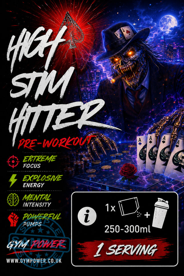 SAMPLE-DM: Project M x High Stim Ace - High Stim Hitter Extreme Pre-Workout (Single Serving) - Samples