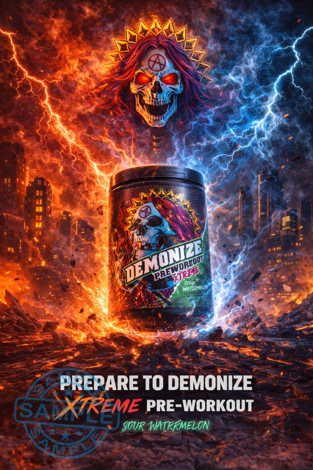 SAMPLE-DM: Relentless Labz Demonize Limited Edition Pre-Workout (Single Serving) - Samples