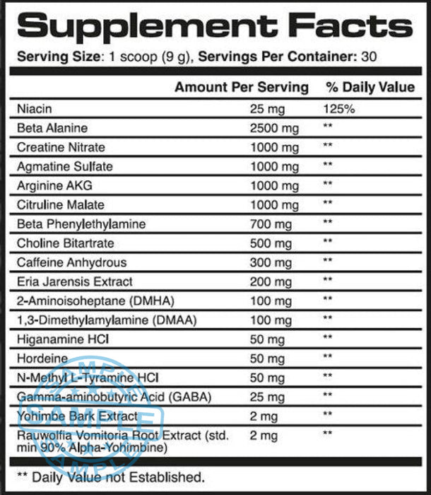 Sample-Dm: Skull Labs Angel Dust V1 Pre-Workout (Us Import) Samples