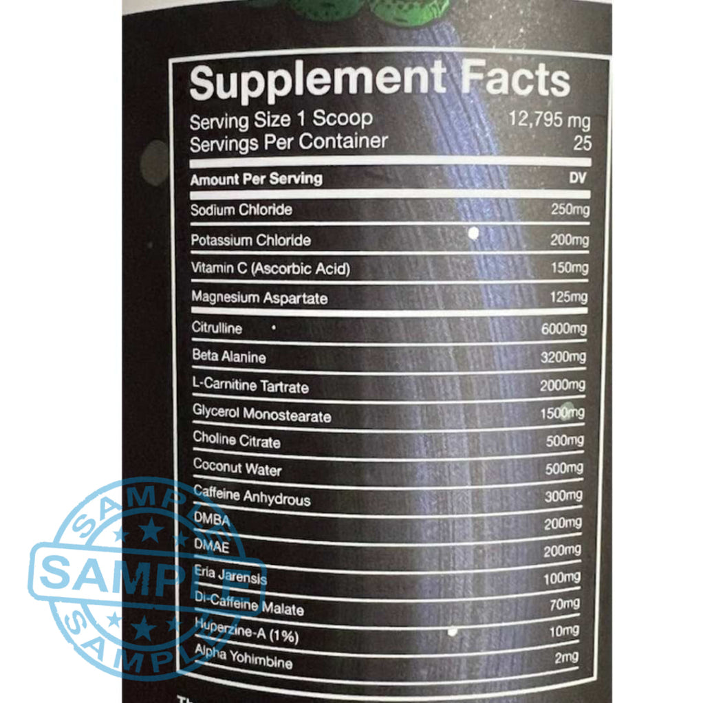 SAMPLEDM Star Labs Nutrition Euphoria PreWorkout (US Import) — Gym Power UK