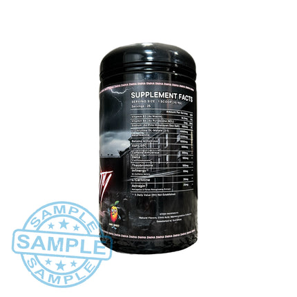 SAMPLE-DM: Steel Asylum Insanity v2 Pre-Workout (US Import) (15.9g per serving) Samples