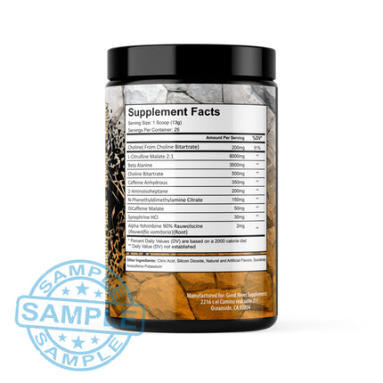 SAMPLE-DM: Supreme Sports Nutrition Deliverance Pre (Single Serving) Samples
