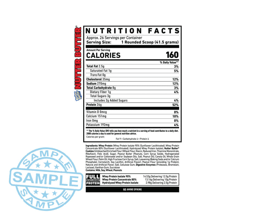 Sample: Ghost Lifestyle 100% Whey Samples