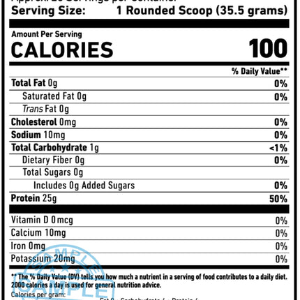 SAMPLE: Ghost Whey Clear Protein Isolate (35.5g per serving) Samples