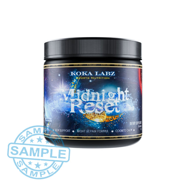 SAMPLE: Koka Labz Midnight Reset – Total Night Recovery & Deep Sleep Support (11.1g per serving) Samples