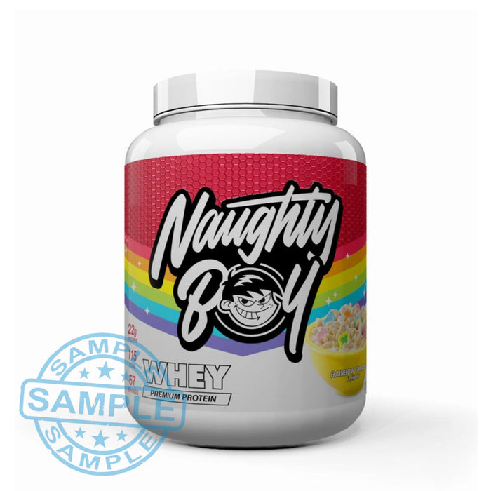 Sample: Naughtyboy® Advanced Whey (30G Per Serving) Rainbow Charms Samples