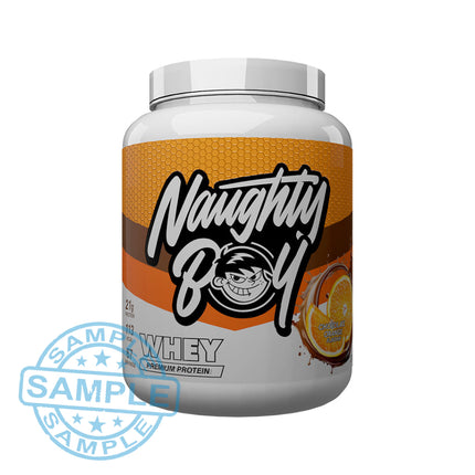 SAMPLE: NaughtyBoy® Advanced Whey Protein (30g per serving) Chocolate Orange Samples