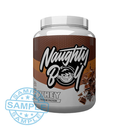 SAMPLE: NaughtyBoy® Advanced Whey Protein (30g per serving) Triple Chocolate Samples