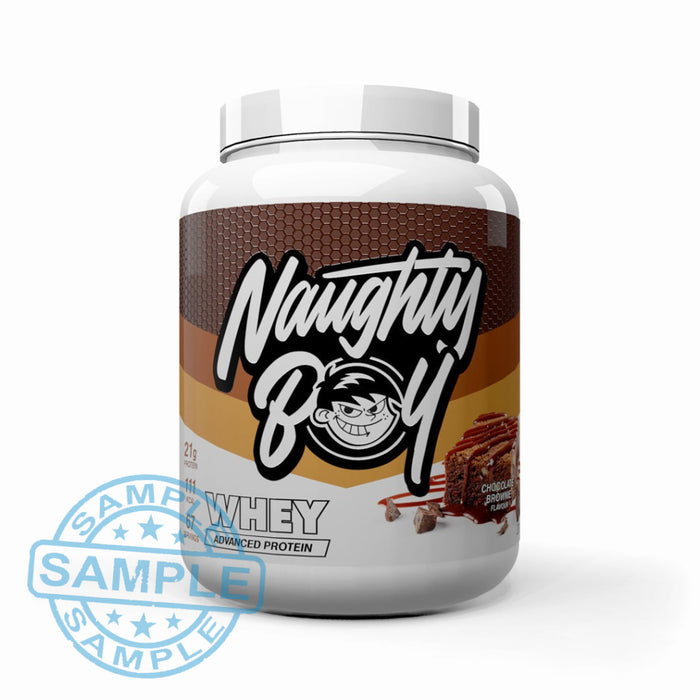 Sample: Naughtyboy® Advanced Whey (30G Per Serving) Chocolate Brownie Samples
