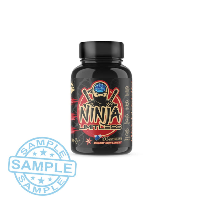 🎁 SAMPLE: Ninja Limitless Non Stim Nootropic (12 caps per pack) (US Import) (100% off)