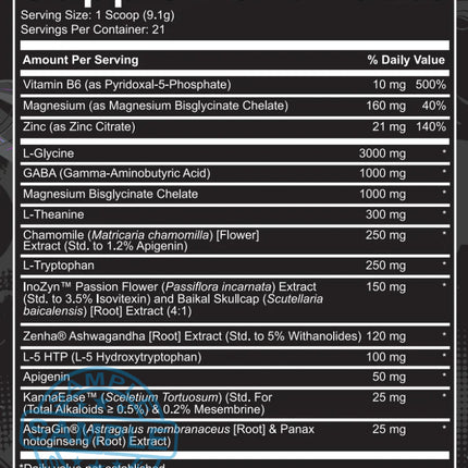 SAMPLE: NutriFitt Silence - Sleep & Recovery (Single Serving) - Samples