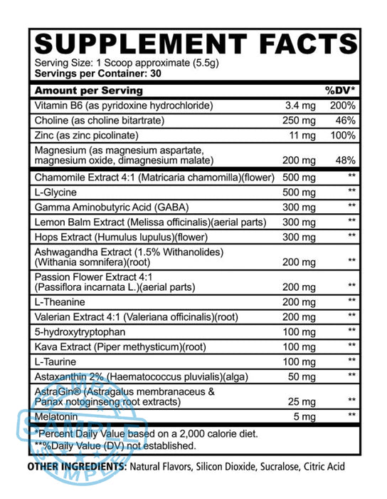 Sample: Panda Supps - Sleepy 2.0 Sleep Aid Formula (Us Import) Samples