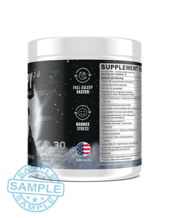 Sample: Panda Supps - Sleepy 2.0 Sleep Aid Formula (Us Import) Samples