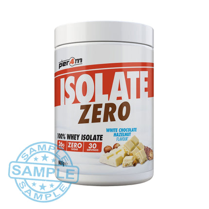 SAMPLE: Per4m Isolate Zero (30g per serving) White Chocolate Hazelnut Samples