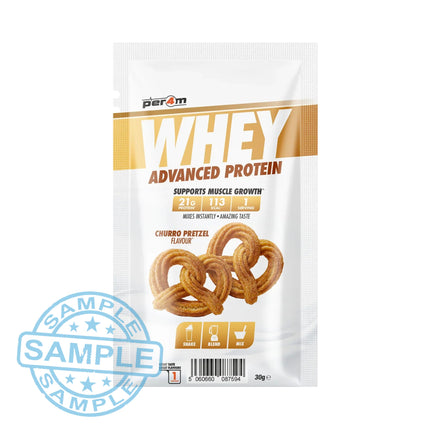 SAMPLE: Per4m Whey Advanced Protein Limited Edition (Single Serving) - Churro Pretzel - Samples