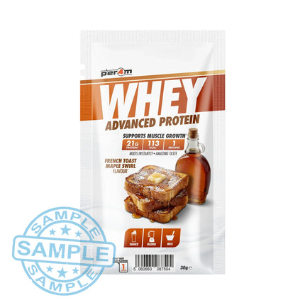 SAMPLE: Per4m Whey Advanced Protein Limited Edition (Single Serving) - French Toast Maple Swirl - Samples