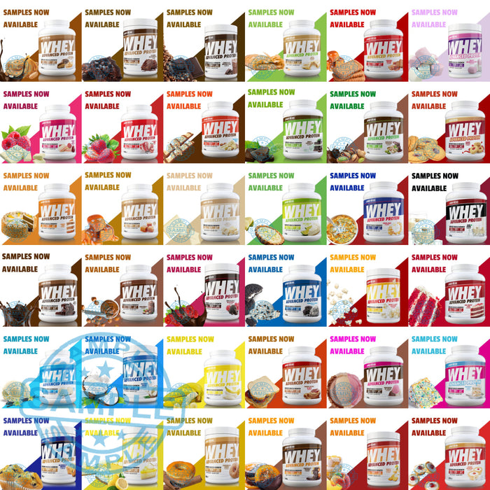 Sample: Per4M Whey Advanced Protein Sachet (30G Per Serving) All Flavour Pack (36-Flavour) Samples