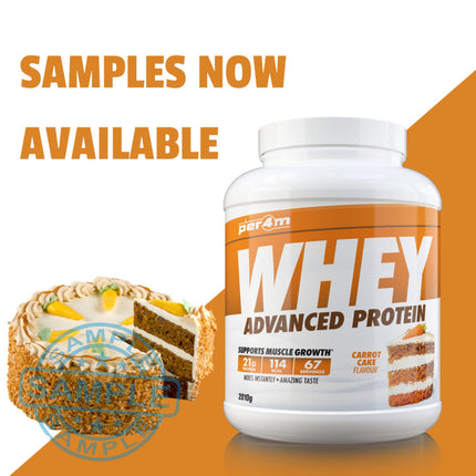 🎁 SAMPLE: Per4m Whey Advanced Protein Sachet (30g per serving) (100% off)