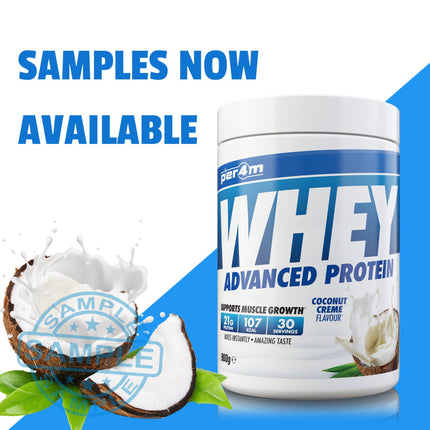 🎁 SAMPLE: Per4m Whey Advanced Protein Sachet (30g per serving) (100% off)