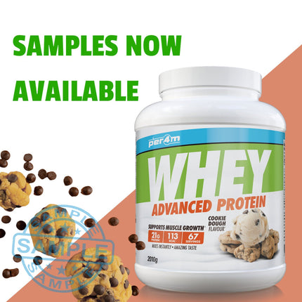 🎁 SAMPLE: Per4m Whey Advanced Protein Sachet (30g per serving) (100% off)