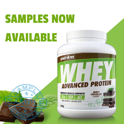 🎁 SAMPLE: Per4m Whey Advanced Protein Sachet (30g per serving) (100% off)