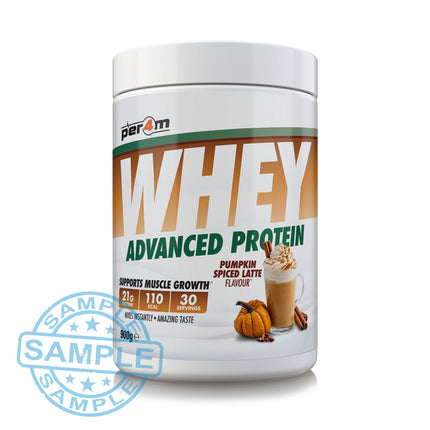 SAMPLE: Per4m Whey Advanced Protein Sachet (30g per serving) Pumpkin Spiced Latte (Limited Edition) [LANDING